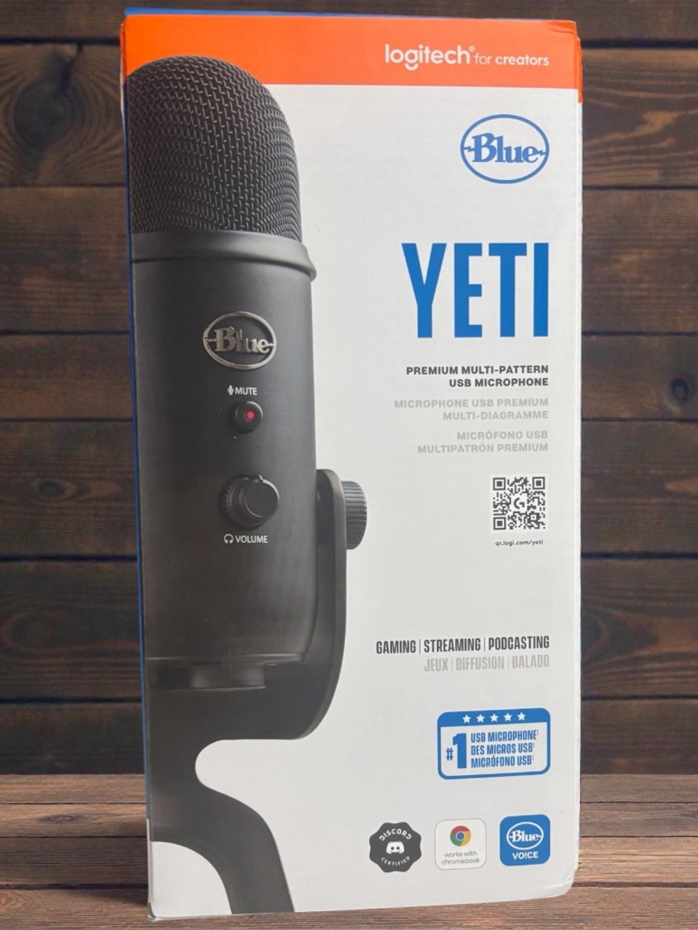 Logitech Blue Yeti USB Microphone - Black